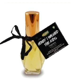 Lush Honey I Washed the Kids perfume bottle