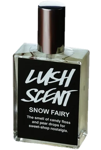 Lush Snow Fairy parfüm şişesi