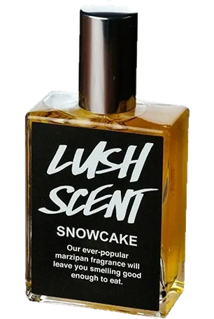 Lush Snowcake 2013 parfüm şişesi