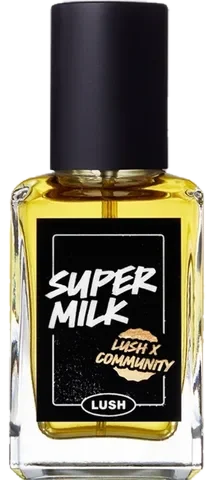 Lush Super Milk parfüm şişesi