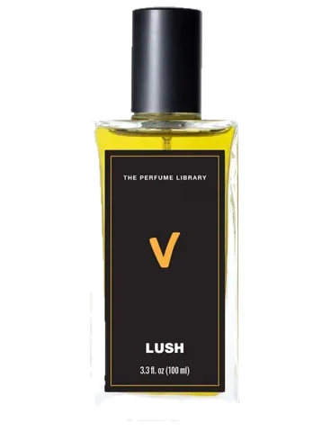 Lush V parfüm şişesi