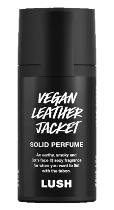 Lush Vegan Leather Jacket perfume bottle