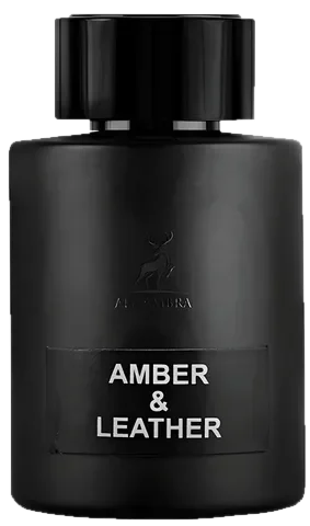 Maison Alhambra Amber & Leather perfume bottle