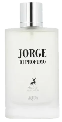 Maison Alhambra Jorge di Profumo Aqua parfüm şişesi