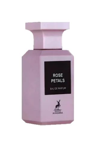 Maison Alhambra Rose Petals perfume bottle
