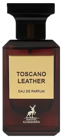 Maison Alhambra Toscano Leather perfume bottle