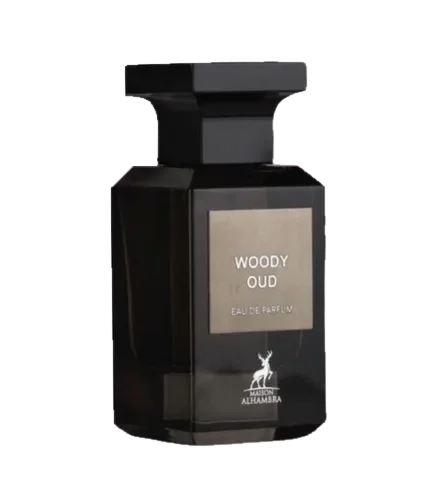 Maison Alhambra Woody Oud perfume bottle