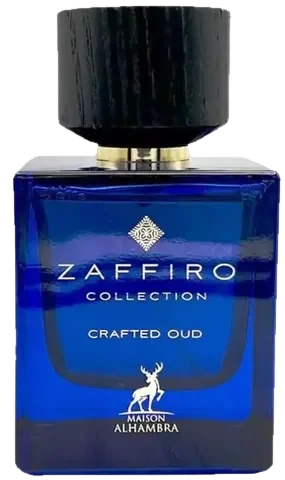Maison Alhambra Zaffiro Collection Crafted Oud perfume bottle