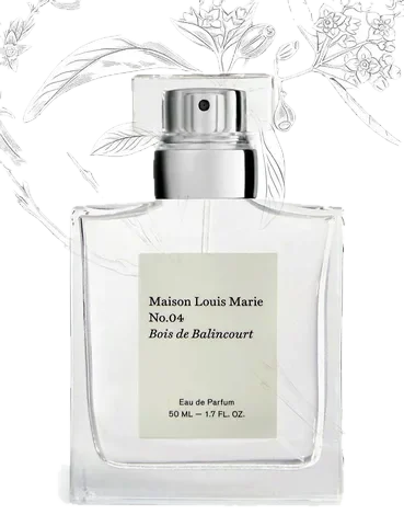 Maison Louis Marie No.04 Bois de Balincourt perfume bottle