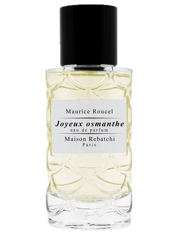Maison Rebatchi Joyeux Osmanthe perfume bottle