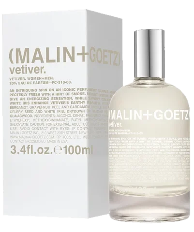 Malin + Goetz Vetiver Malin+Goetz parfüm şişesi