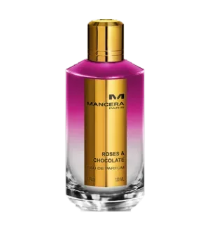 Mancera Roses & Chocolate perfume bottle