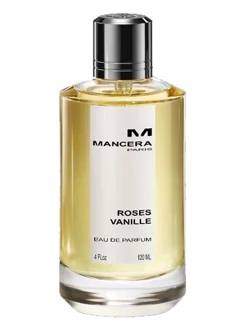 Mancera Roses Vanille perfume bottle
