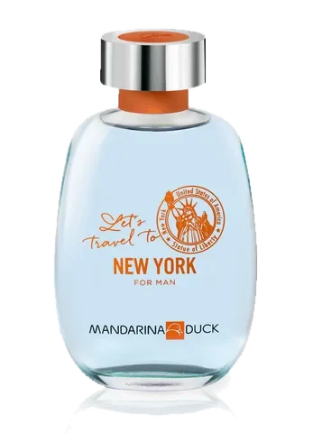 Mandarina Duck Let's Travel To New York For Man perfume bottle