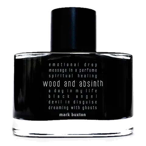 Mark Buxton Wood and Absinth perfume bottle
