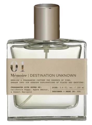 Memoire Archives 01 Destination Unkown Mémoire Archives perfume bottle