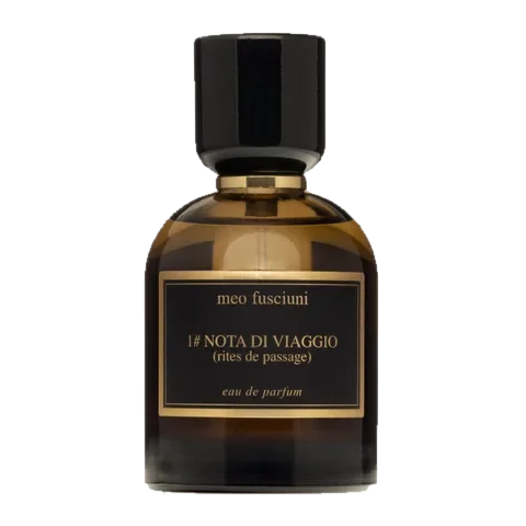 Meo Fusciuni 1# nota di viaggio (rites de passage) perfume bottle