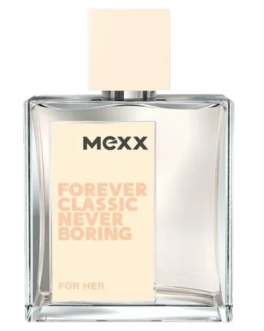 Mexx Forever Classic Never Boring for Her perfume bottle