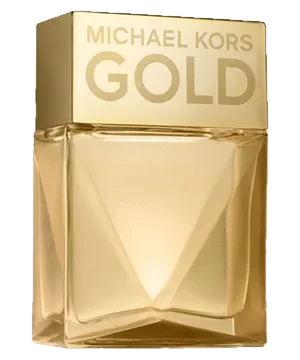 Michael Kors Gold perfume bottle