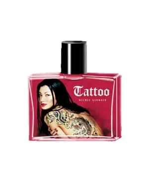 Michel Germain Tattoo perfume bottle