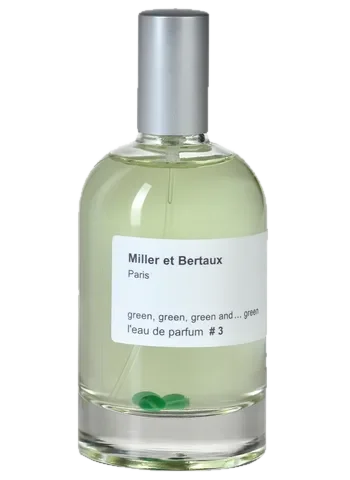 Miller Et Bertaux #3 Green, Green, Green and... Green parfüm şişesi