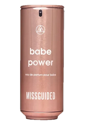 Missguided Babe Power perfume bottle