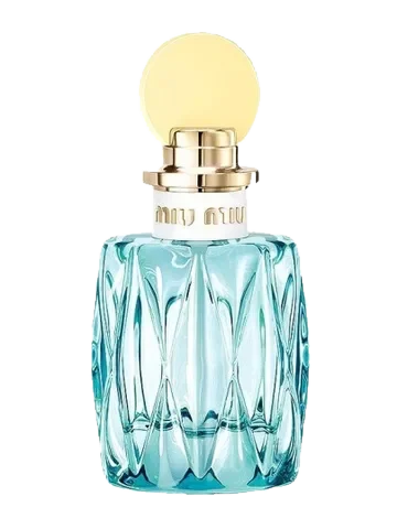 Miu Miu L’Eau Bleue perfume bottle