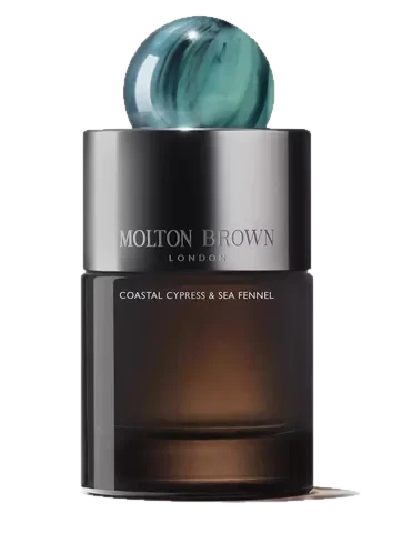 Molton Brown Coastal Cypress & Sea Fennel Eau de Parfum perfume bottle