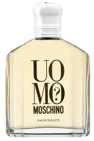 Moschino Uomo? parfüm şişesi