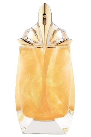 Mugler Alien Eau Extraordinaire Gold Shimmer perfume bottle