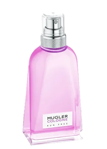 Mugler Cologne Run Free perfume bottle