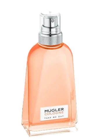 Mugler Cologne Take Me Out perfume bottle