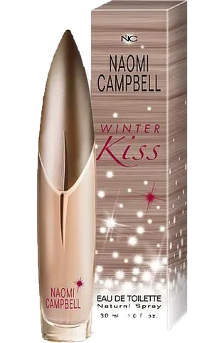 Naomi Campbell Winter Kiss perfume bottle
