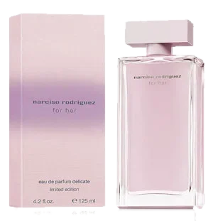 Narciso Rodriguez For Her Eau de Perfume Delicate Limited Edition parfüm şişesi