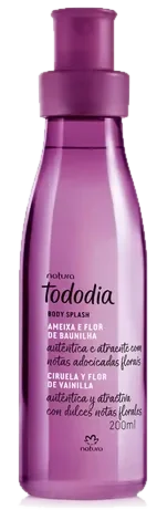 Natura Ameixa e Flor de Baunilha perfume bottle