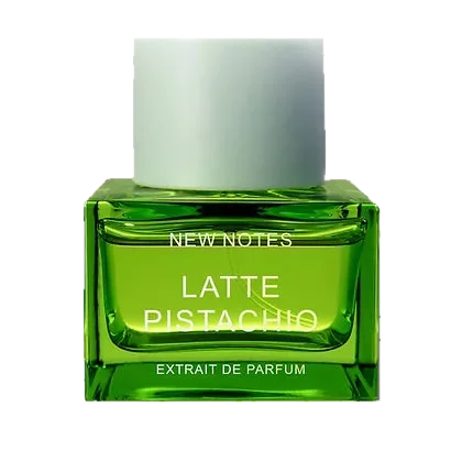 New Notes Latte Pistachio perfume bottle