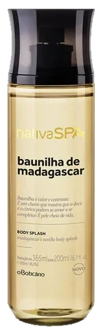 O Boticário Baunilha de Madagascar O Boticário perfume bottle