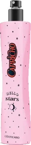 O Boticário Capricho Hello Stars O Boticário parfüm şişesi