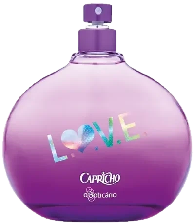 O Boticário Capricho Love O Boticário perfume bottle