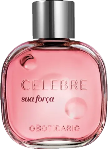 O Boticário Celebre Sua Força O Boticário perfume bottle