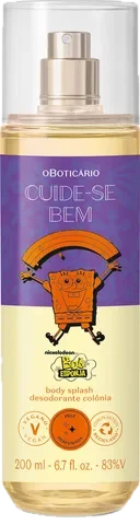O Boticário Cuide-se Bem Bob Esponja O Boticário perfume bottle