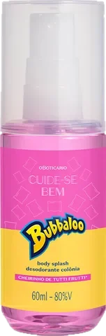 O Boticário Cuide-se Bem Bubbaloo Tutti Frutti O Boticário perfume bottle
