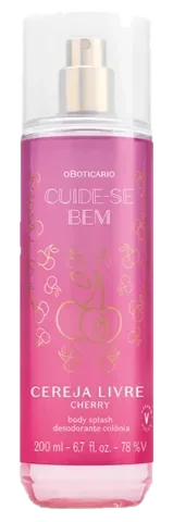 O Boticário Cuide-se Bem Cereja Livre O Boticário perfume bottle
