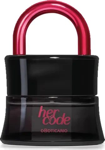 O Boticário Her Code Clímax O Boticário perfume bottle