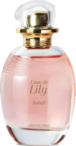 O Boticário L'eau de Lily Soleil O Boticário perfume bottle