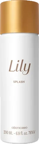 O Boticário Lily Splash O Boticário perfume bottle