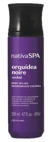 O Boticário Orquídea Noire O Boticário perfume bottle