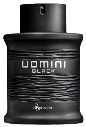 O Boticário Uomini Black O Boticário perfume bottle