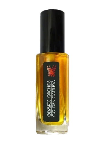Olympic Orchids Artisan Perfumes Golden Cattleya perfume bottle