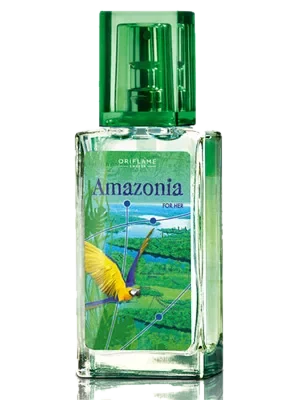 Oriflame Amazonia for Her parfüm şişesi